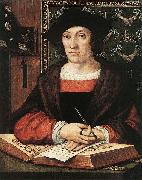 Bernard van orley Joris van Zelle,1519, Oil on oak panel oil on canvas